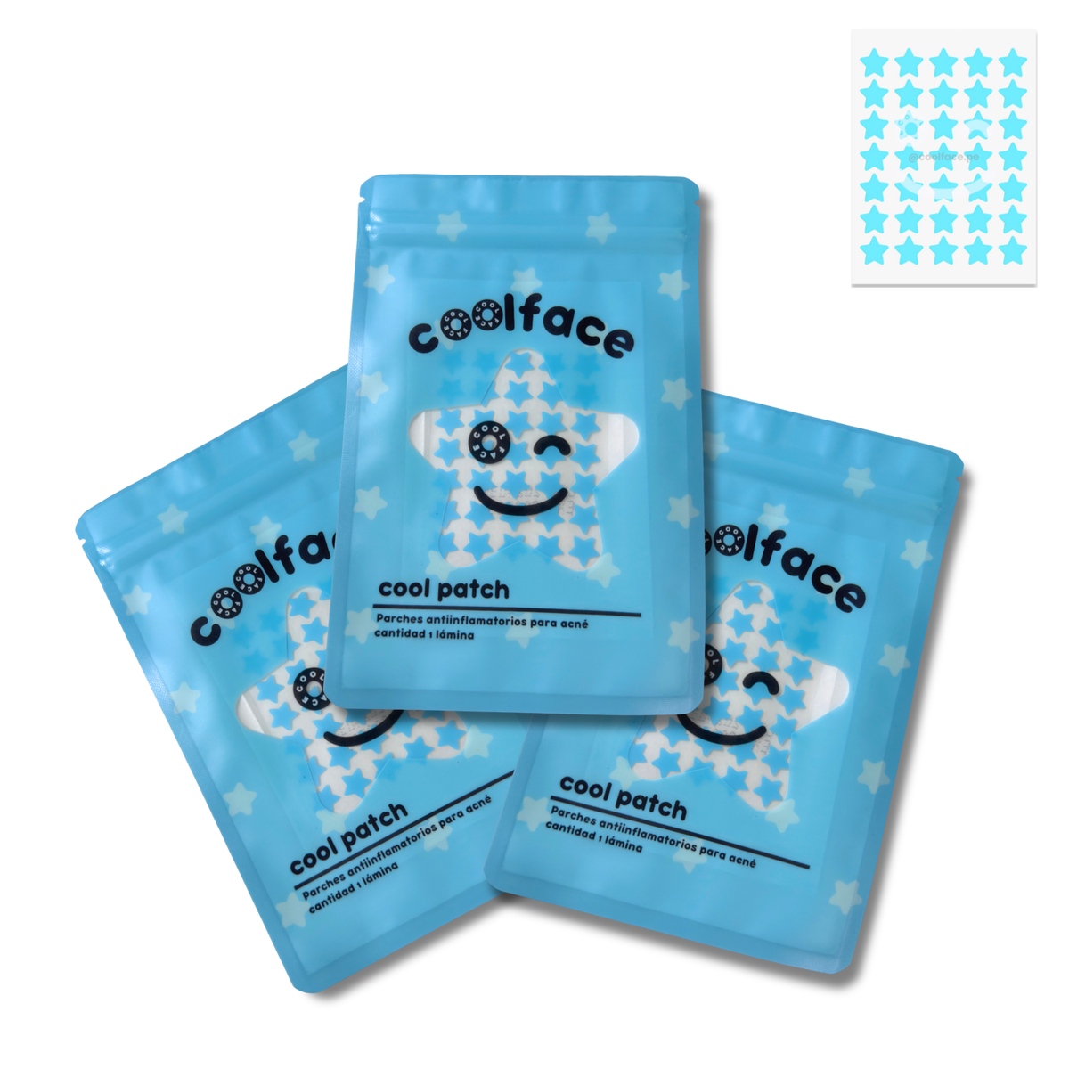 3 PACKS - Estrellas Celestes - 106 unidades