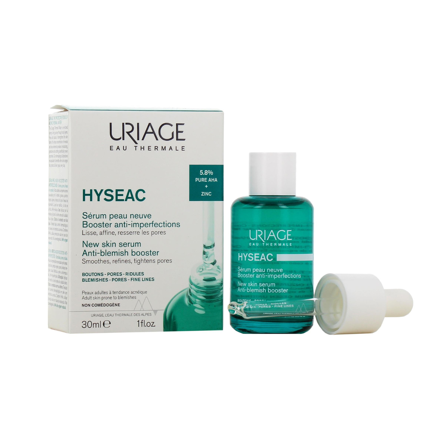 URIAGE -  Hyseac Serum Booster Anti-imperfecciones 30ml