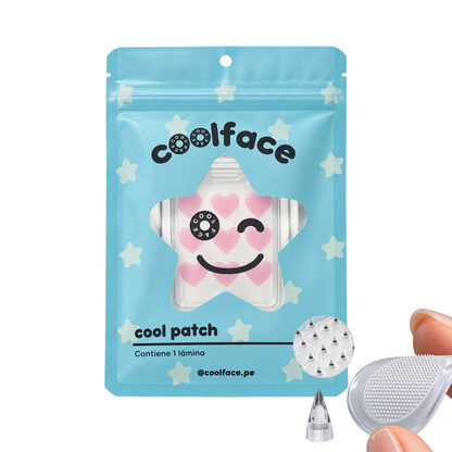 Parche Microagujas Corazón Rosado - 9 unidades