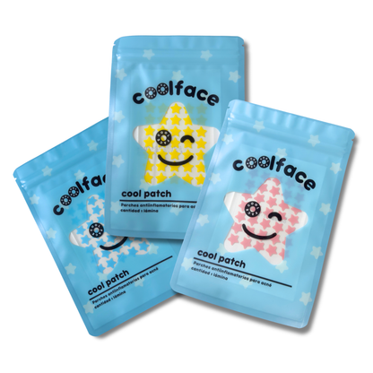 3 PACKS - Estrellas transparentes, amarillas y rosa - 106 unidades