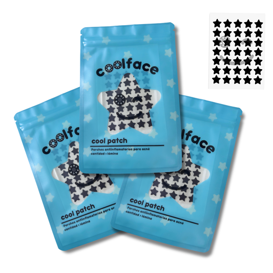 3 PACKS - Estrellas negras - 105 unidades