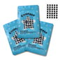 3 PACKS - Estrellas negras - 105 unidades