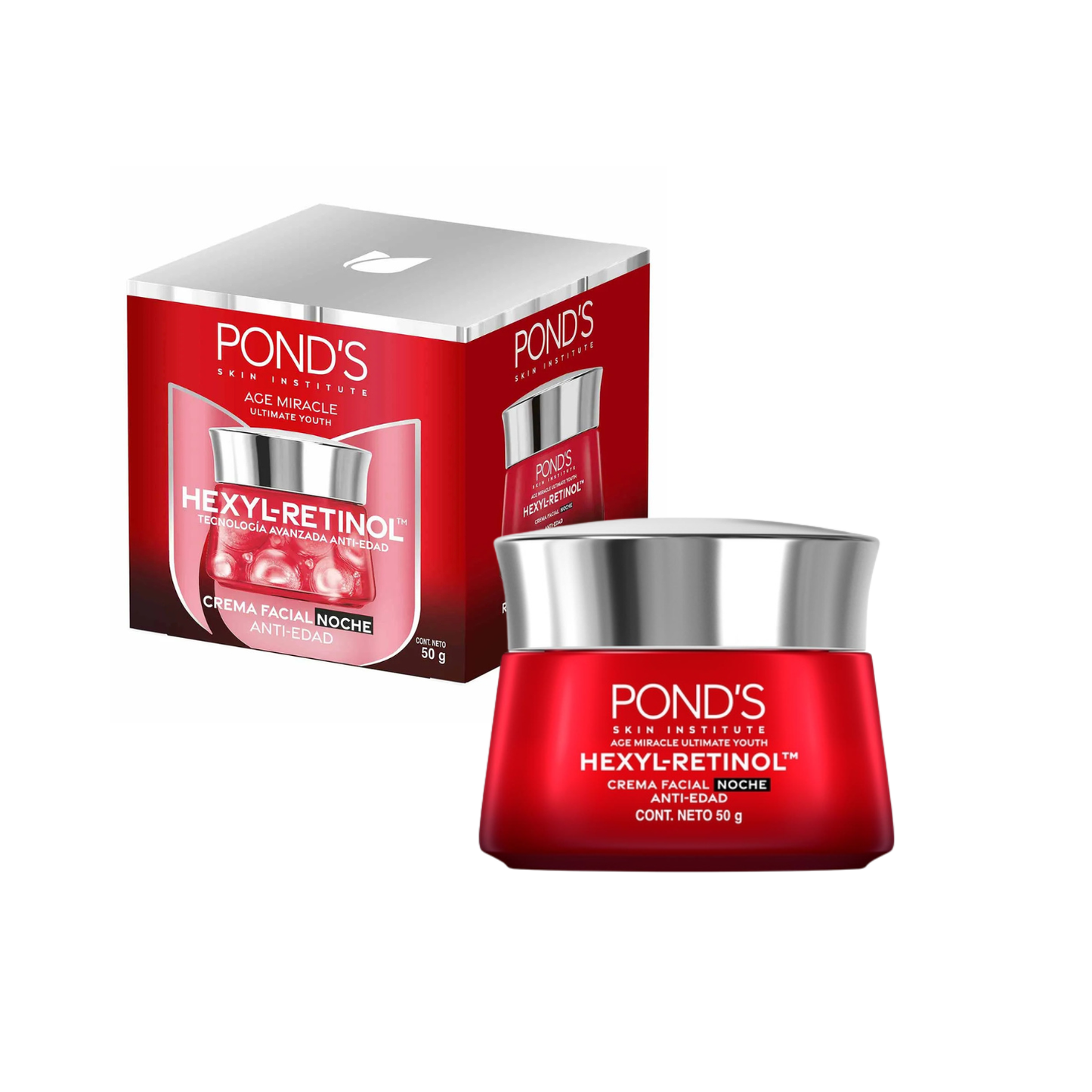 POND'S - Crema Facial Noche Ponds Age Miracle Envase 50 gr