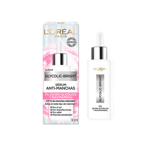 LOREAL PARIS - Sérum Facial Anti-manchas L'oréal Paris Glycolic Bright