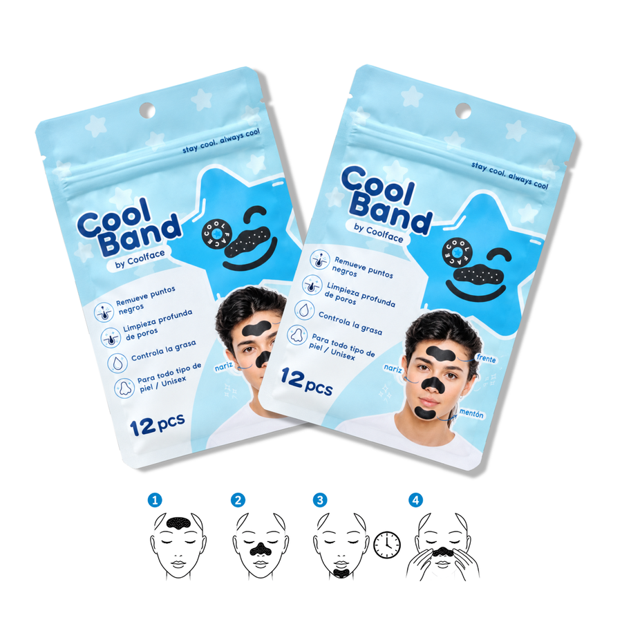 2 PACKS - COOL BAND removedor de puntos negros