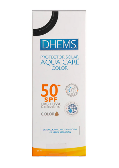 Protector solar con color - Dhems 50 ml